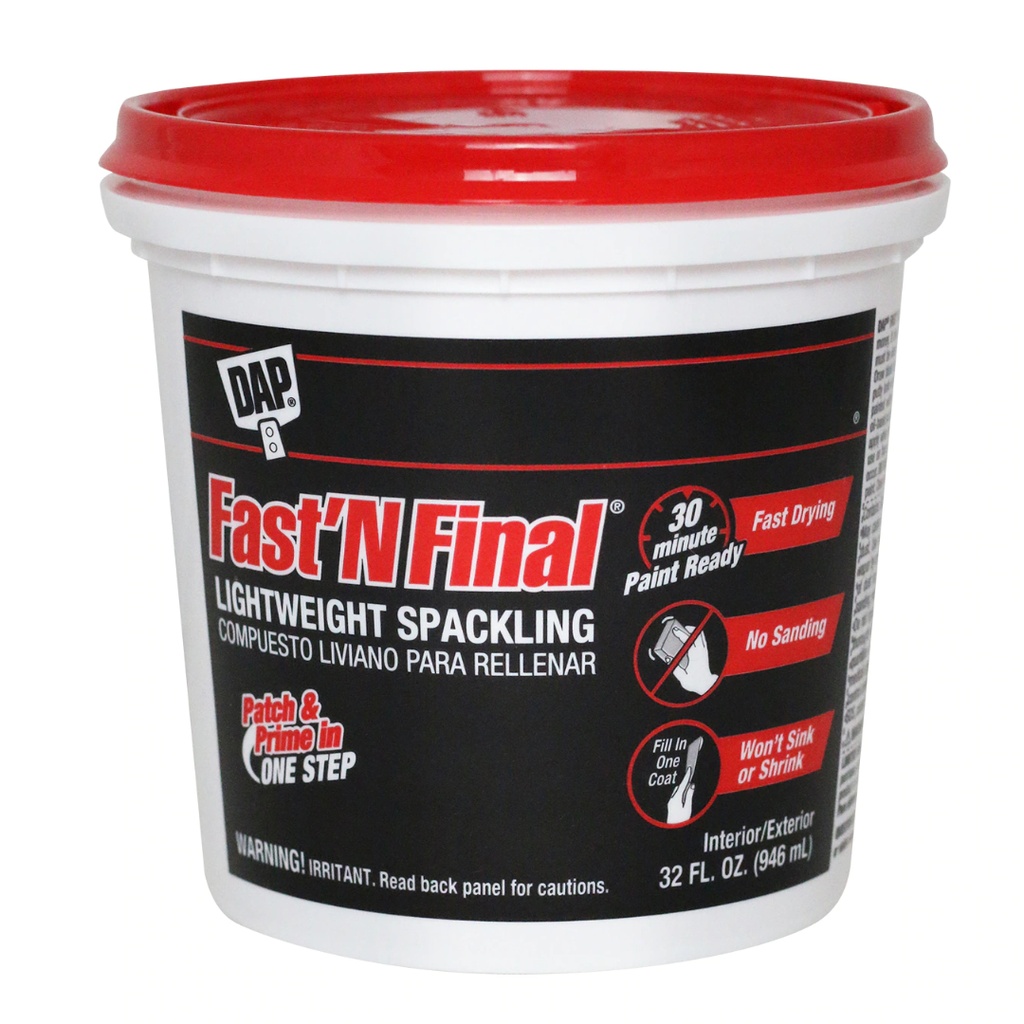 Spackling Light 16Oz | Ferreteria Maderas 3C